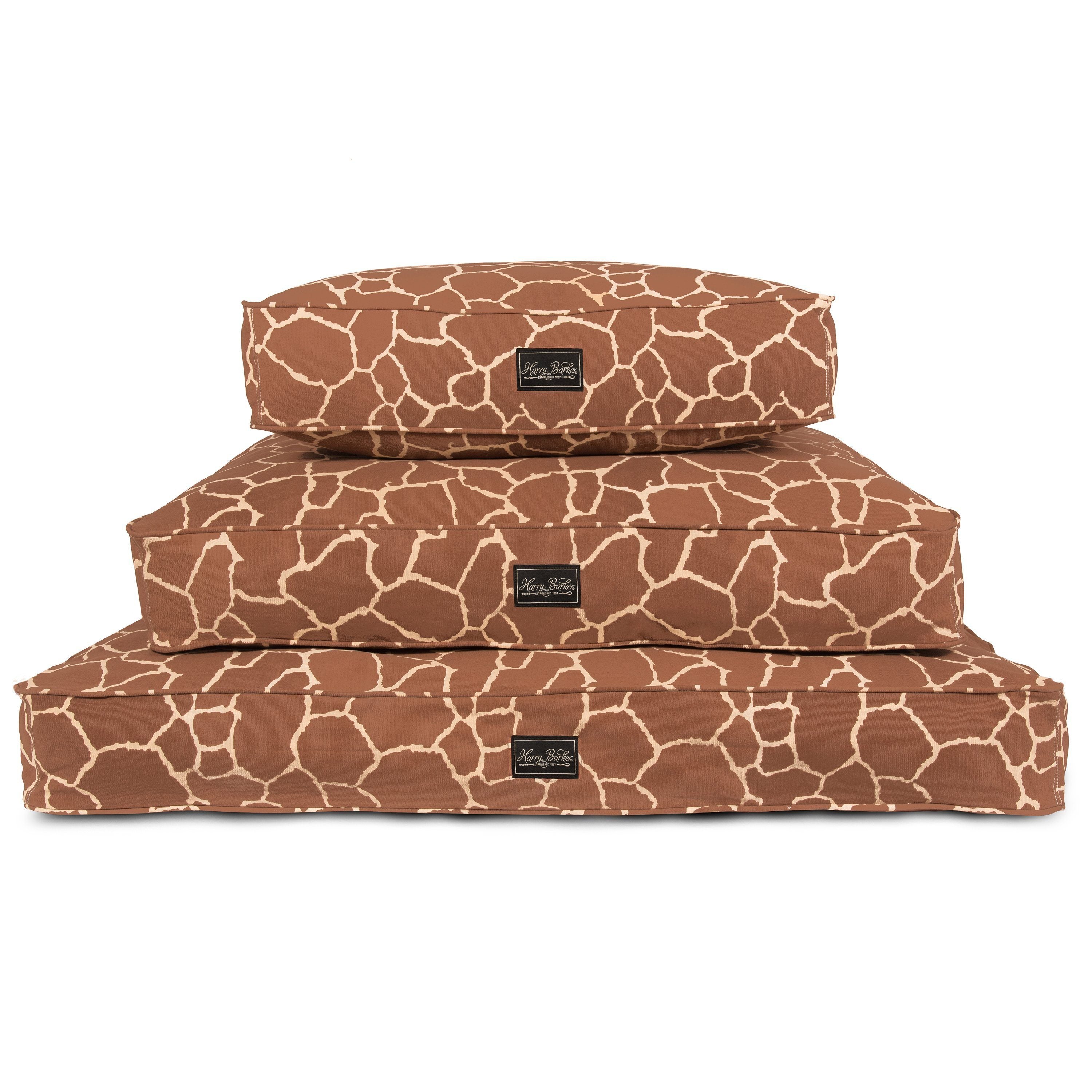 Giraffe Cotton Canvas Dog Bed Cover