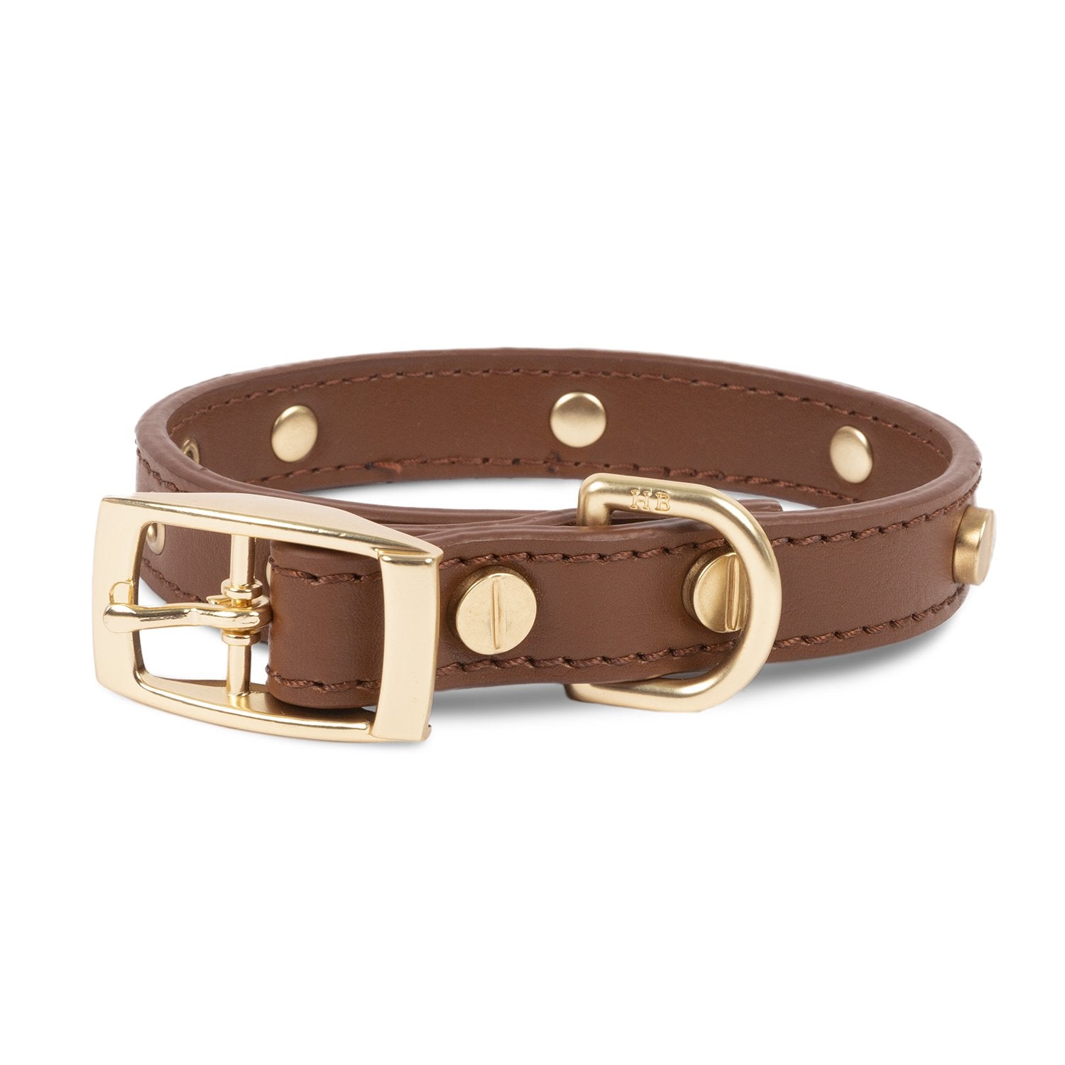 Statement Stud Leather Collar