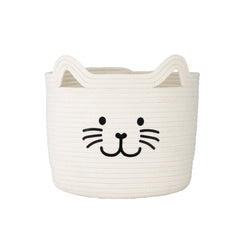 Kitty Cat Rope Basket