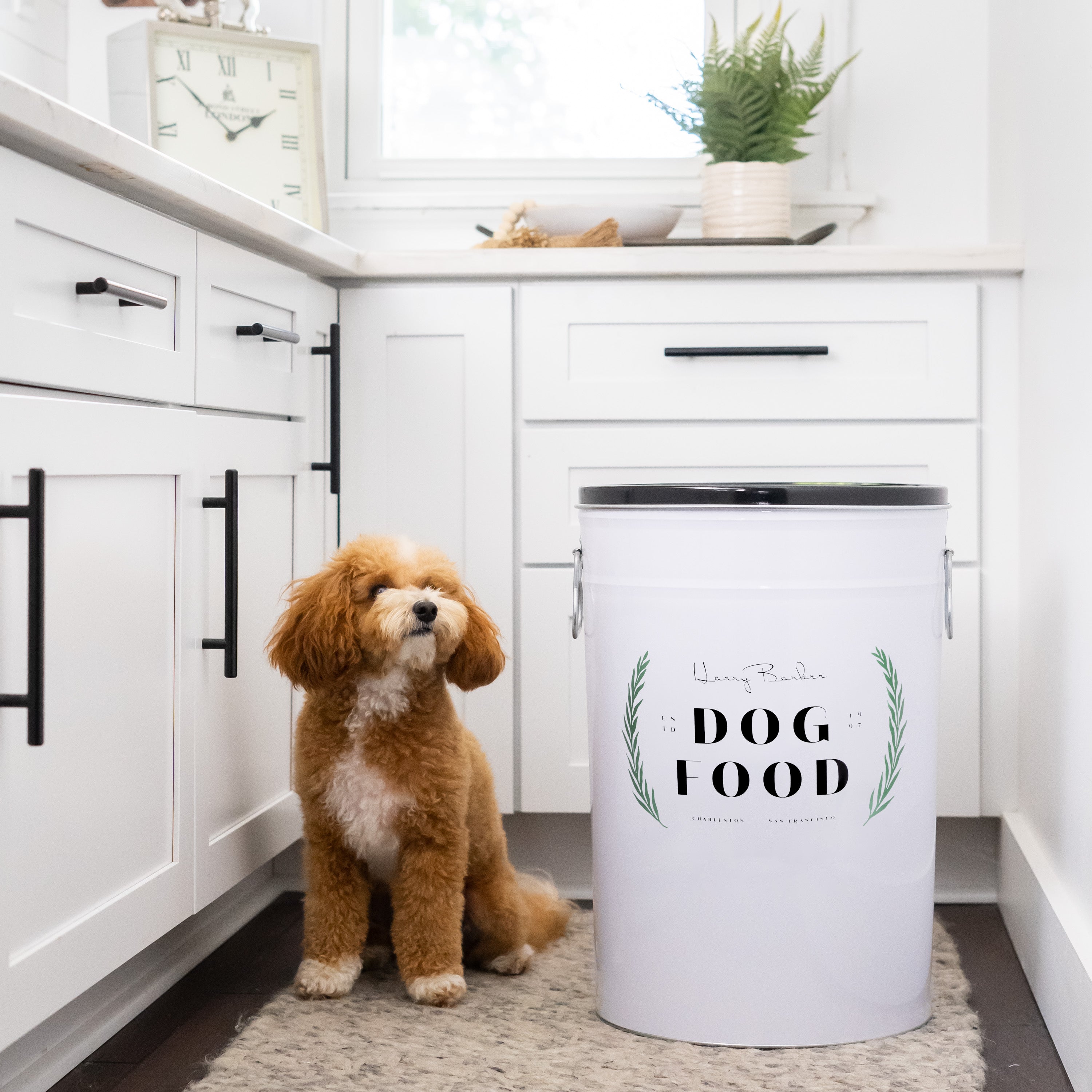 Laurel Dog Food Storage Canister