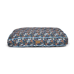 Calico Floral Rectangle Dog Bed