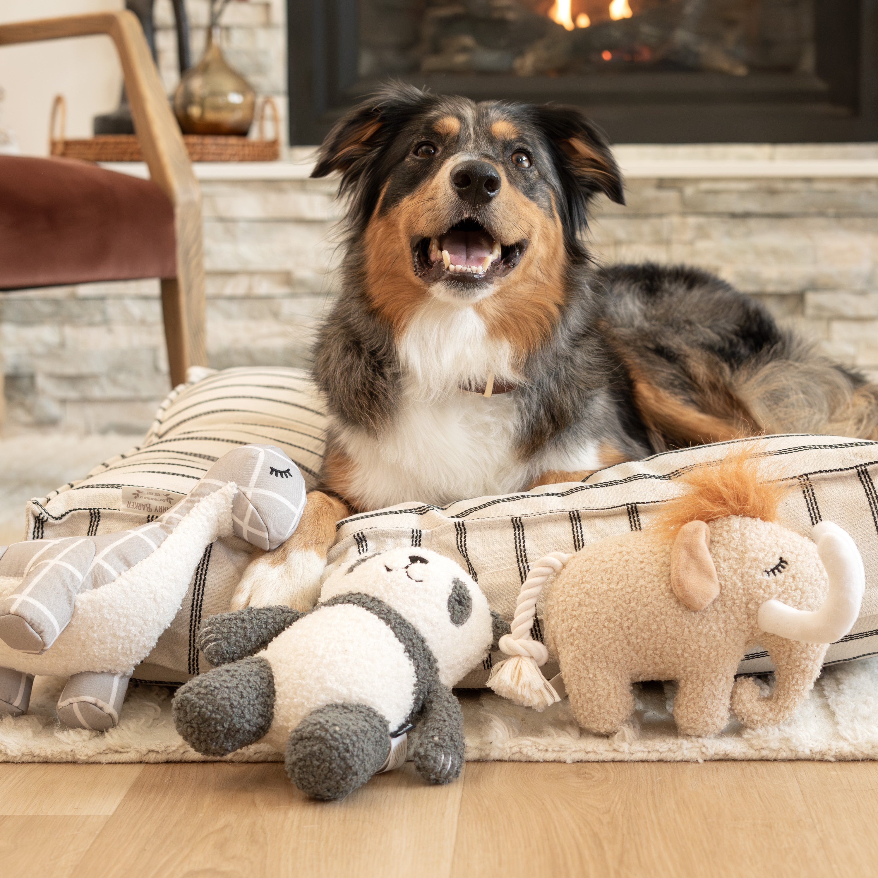 Plush Panda Dog Toy