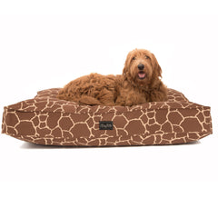 Giraffe Cotton Canvas Dog Bed Cover