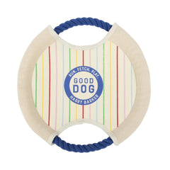 Good Dog Canvas Frisbee Toy