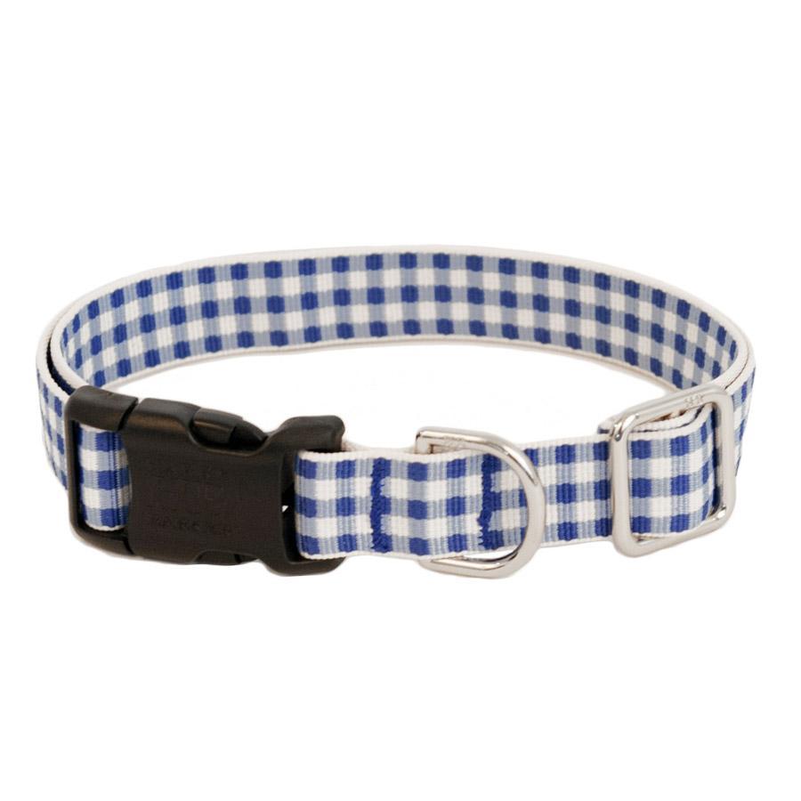 Gingham Dog Collar