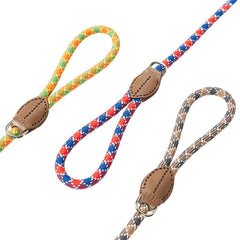 Plaid Rope Dog Leash