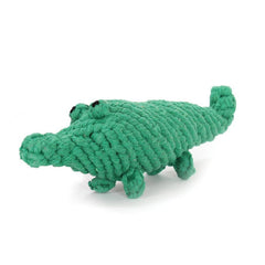 Cotton Rope Alligator Dog Toy