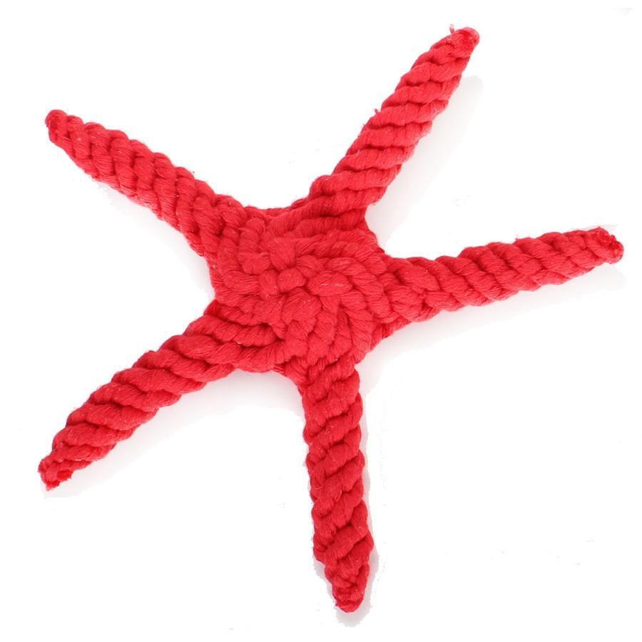 Cotton Rope Starfish Dog Toy